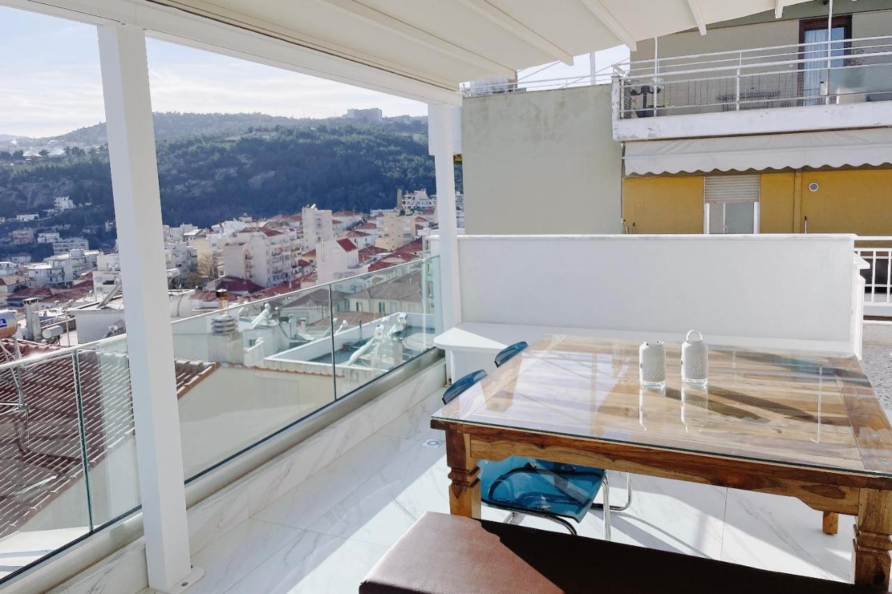 Apartament Euphoria Luxury Penthouse Kawala Zewnętrze zdjęcie